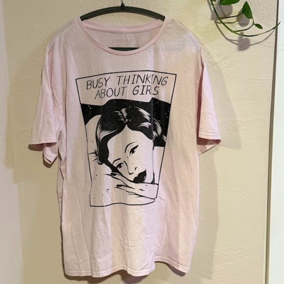 Target Pride Collection “Busy Thinking About Girls” Tee (3X) - Picture 1 of 4